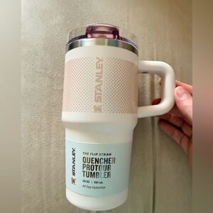 Stanley 20 oz Stainless Steel Quencher ProTour Tumbler Rose Quartz. NEW